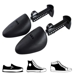 1 Pair  Shoe Support Shapers Plastic Adjustable Keepers Stretcher Tree Men Sz 13