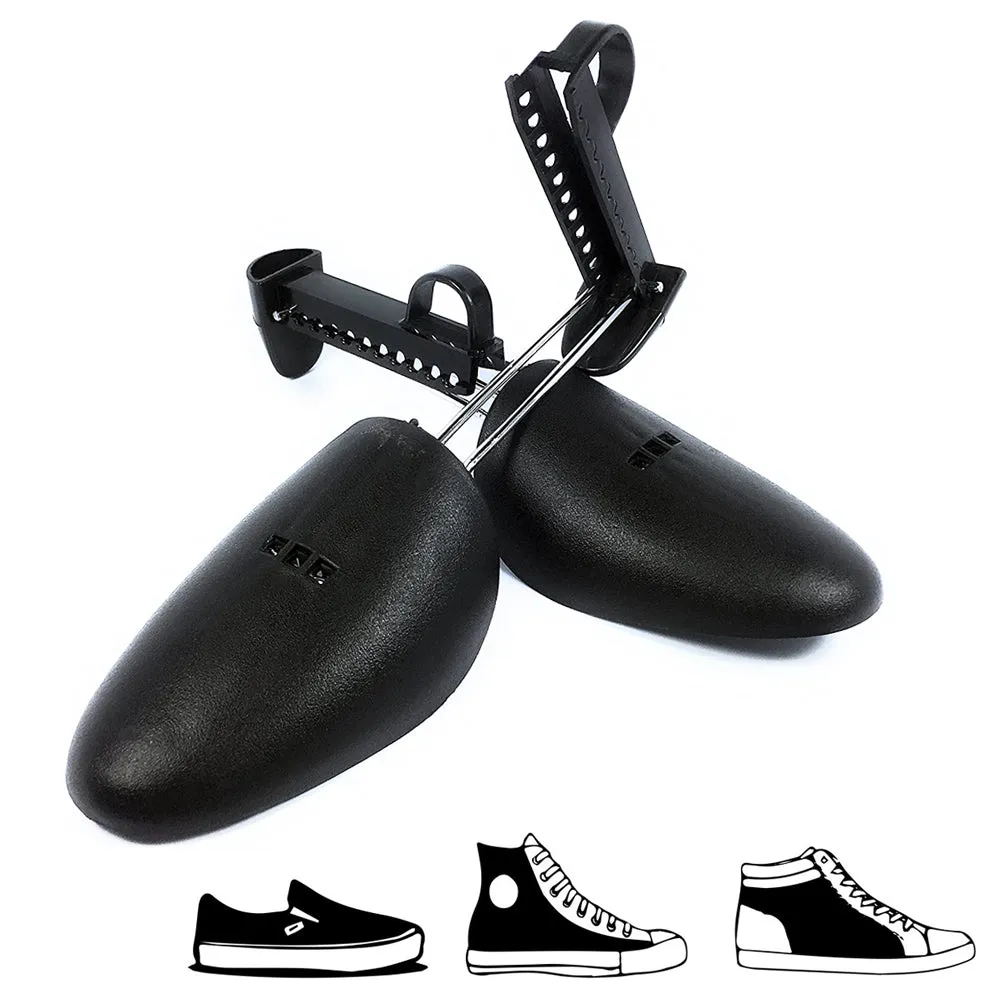 1 Pair  Shoe Support Shapers Plastic Adjustable Keepers Stretcher Tree Men Sz 13