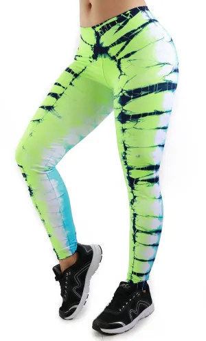 4090 Maripily Women Activewear Print Legging