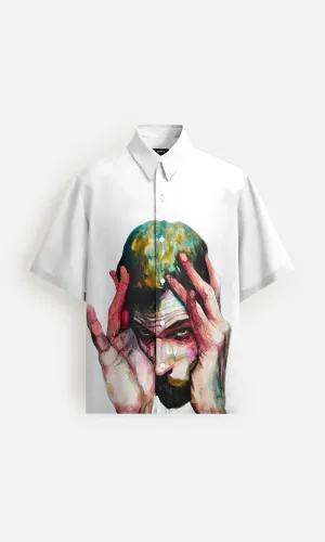 Abstract Minds Pure Bemberg Satin Short Sleeve Shirt
