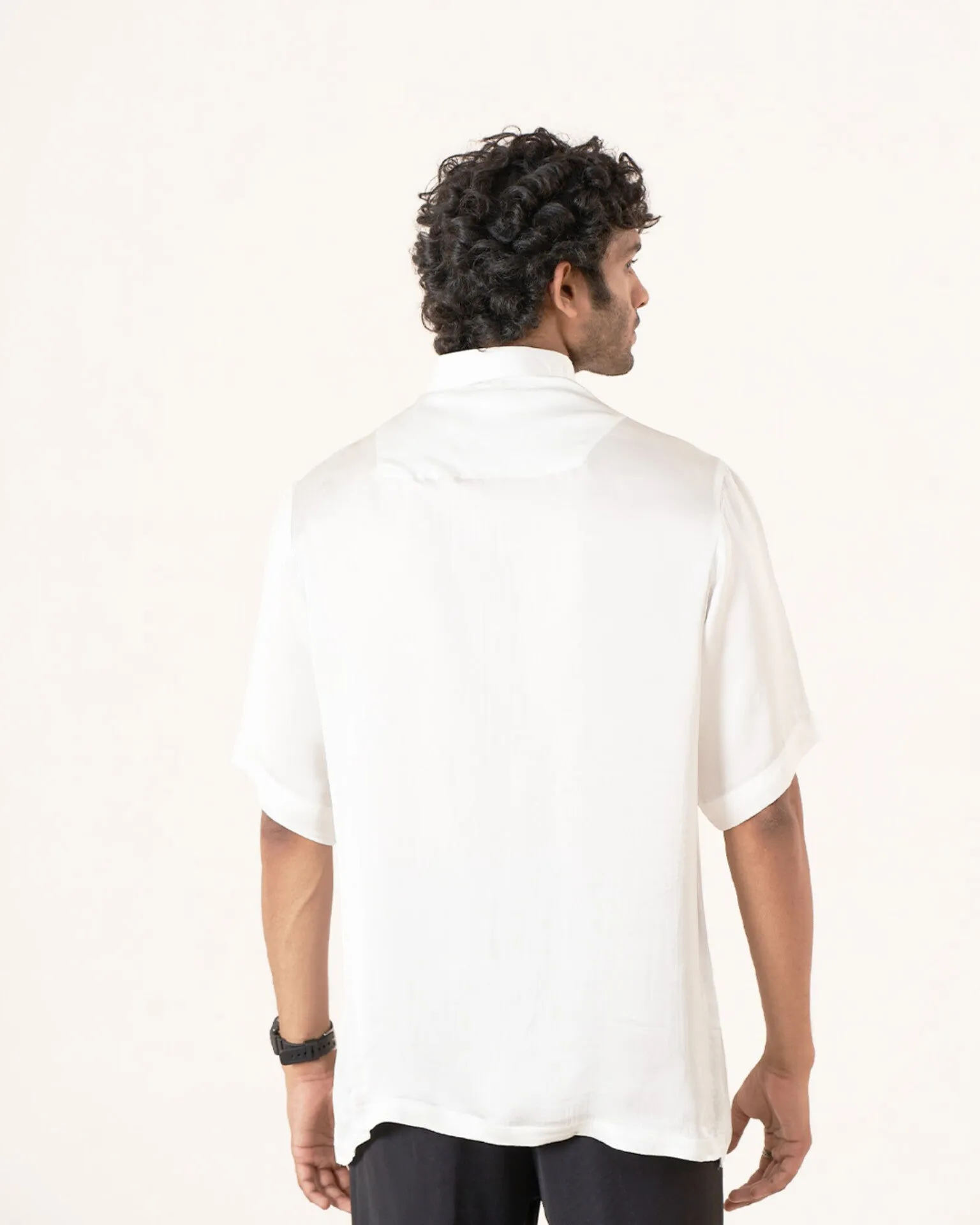 Abstract Minds Pure Bemberg Satin Short Sleeve Shirt