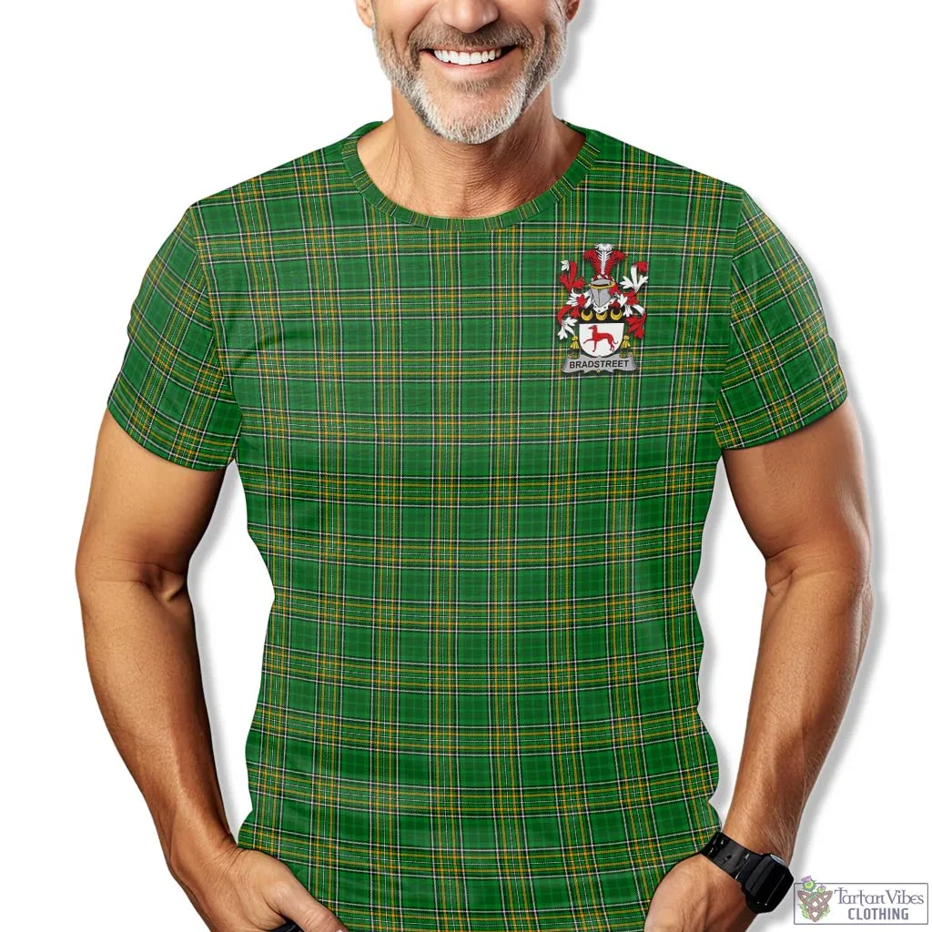 Bradstreet Irish Clan Tartan T-Shirt with Family Seal