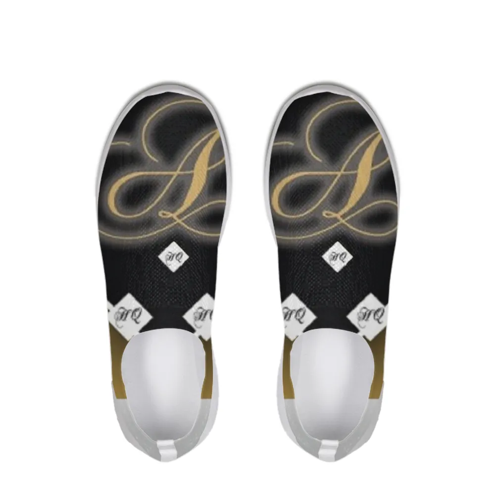 Business Logo shoes.jpg Slip-On Flyknit Shoe
