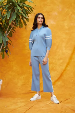 Carol Chapeau Co-ord Set - Frost Blue