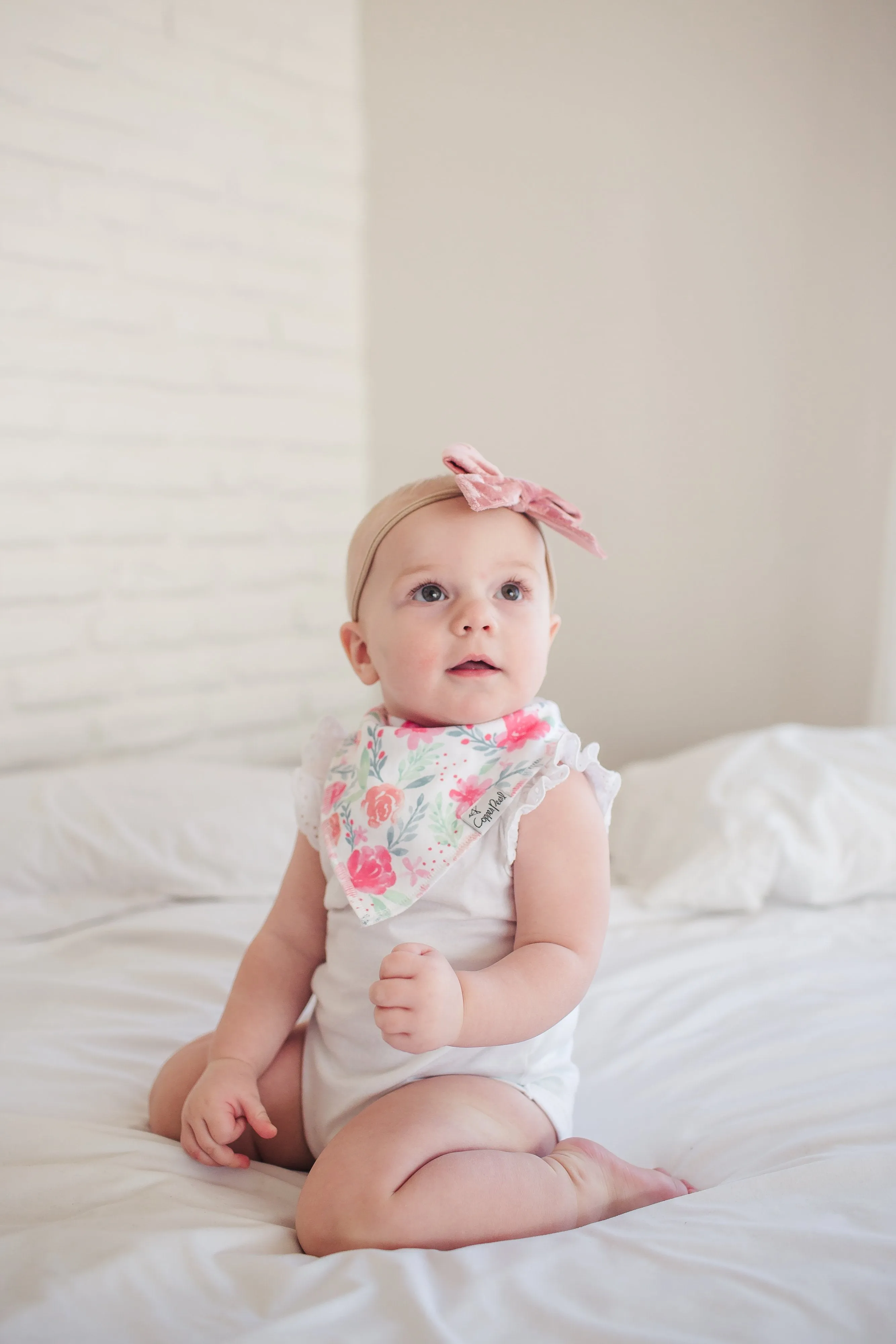 Copper Pearl Baby Bandana Bibs | June