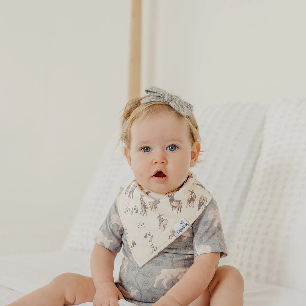 Copper Pearl Baby Bandana Bibs | Timber