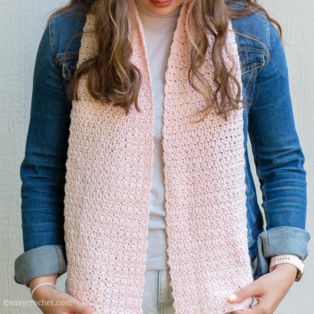 Crochet Griddle Scarf PDF Crochet Pattern - Digital Download