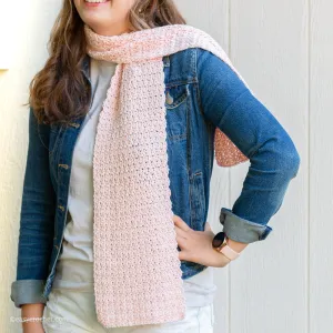 Crochet Griddle Scarf PDF Crochet Pattern - Digital Download