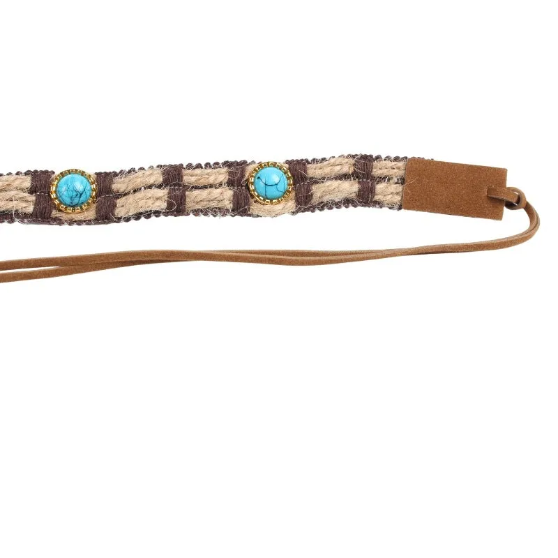 Handwoven Hemp Hat Band