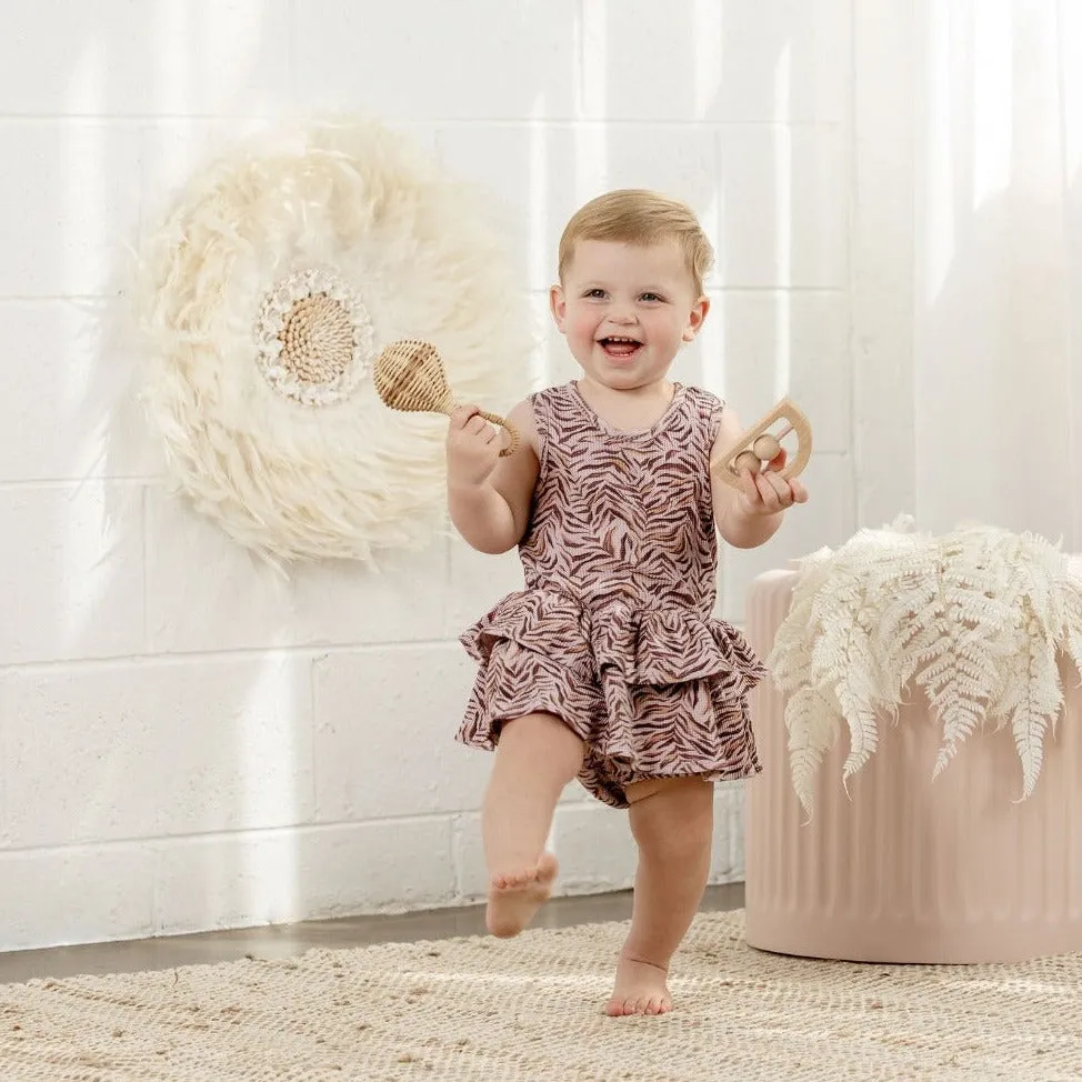 Kapow Kids Tigress Frill Romper