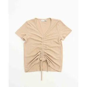 Mid Girls Ginger SS Top
