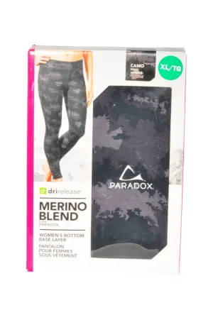 PARADOX Women Activewear Leggings Regular fit in Black - XL