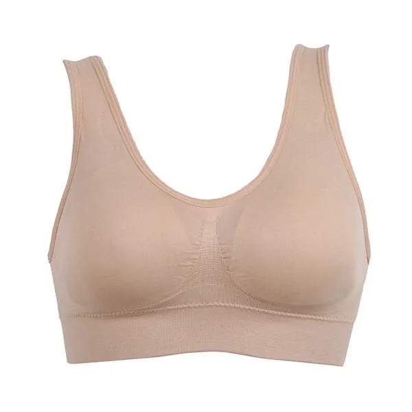 Seamless Bra Women Girls Padded   Vest Tops