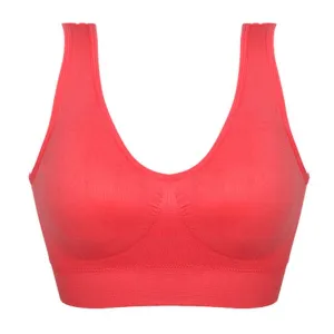 Seamless Bra Women Girls Padded   Vest Tops