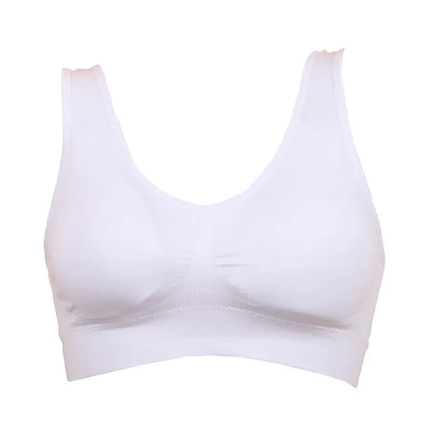 Seamless Bra Women Girls Padded   Vest Tops