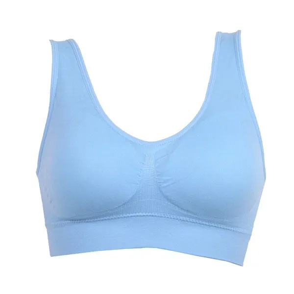 Seamless Bra Women   Padded Bra Tops Underwear Leisure Crop Tank Top Vest Hot