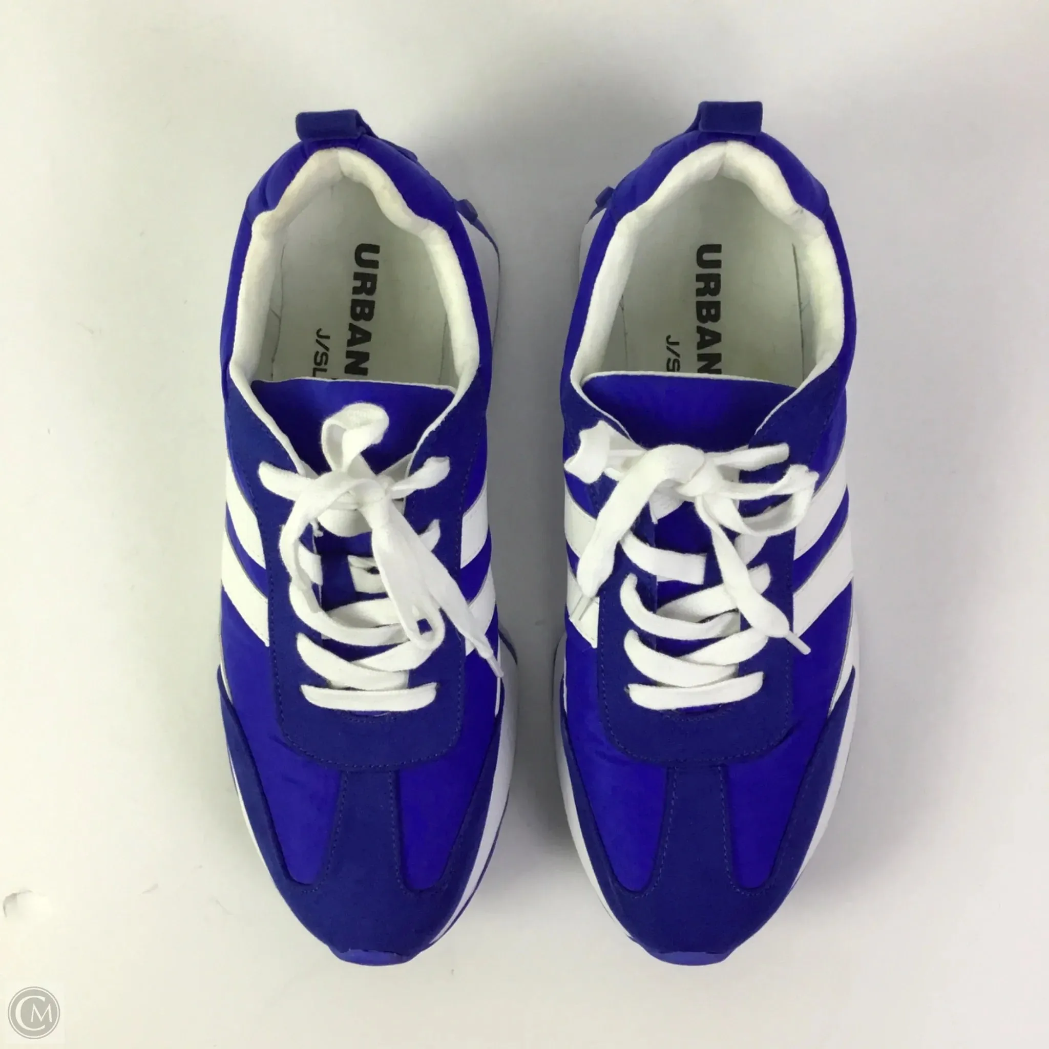 Shoes Athletic By J Slides In Blue, Size: 11