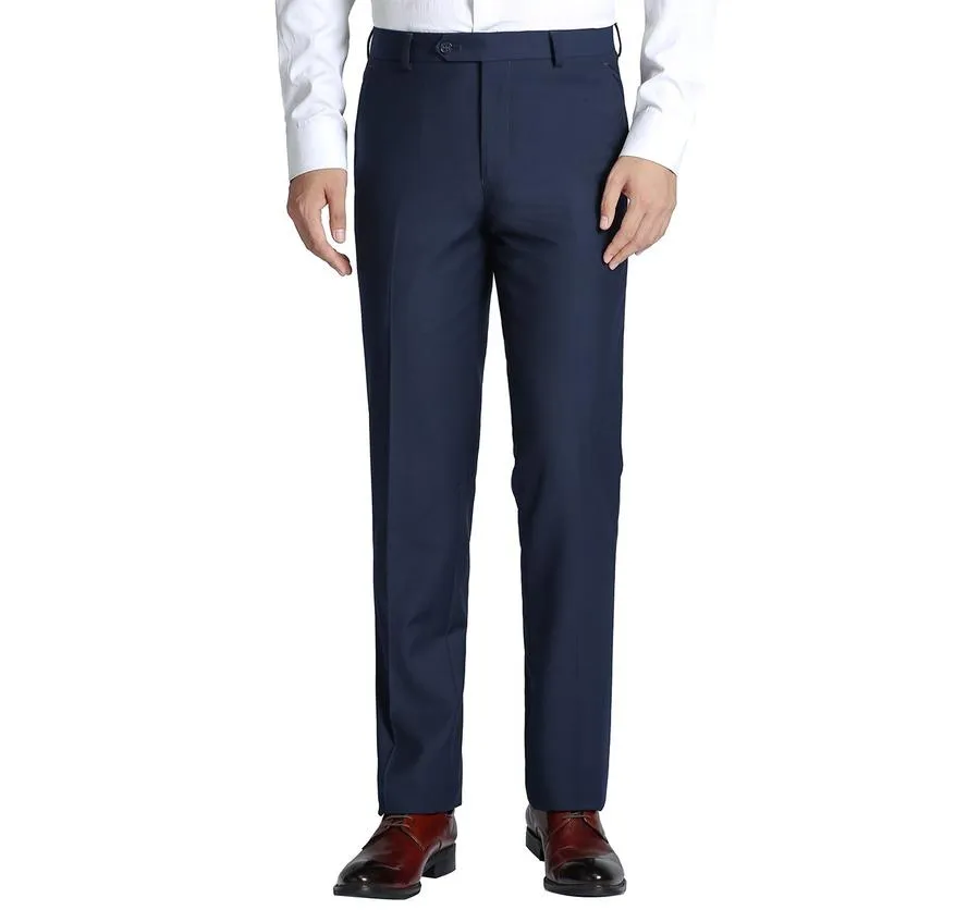 Slim Fit Dress Pants | Blue, Navy, Beige