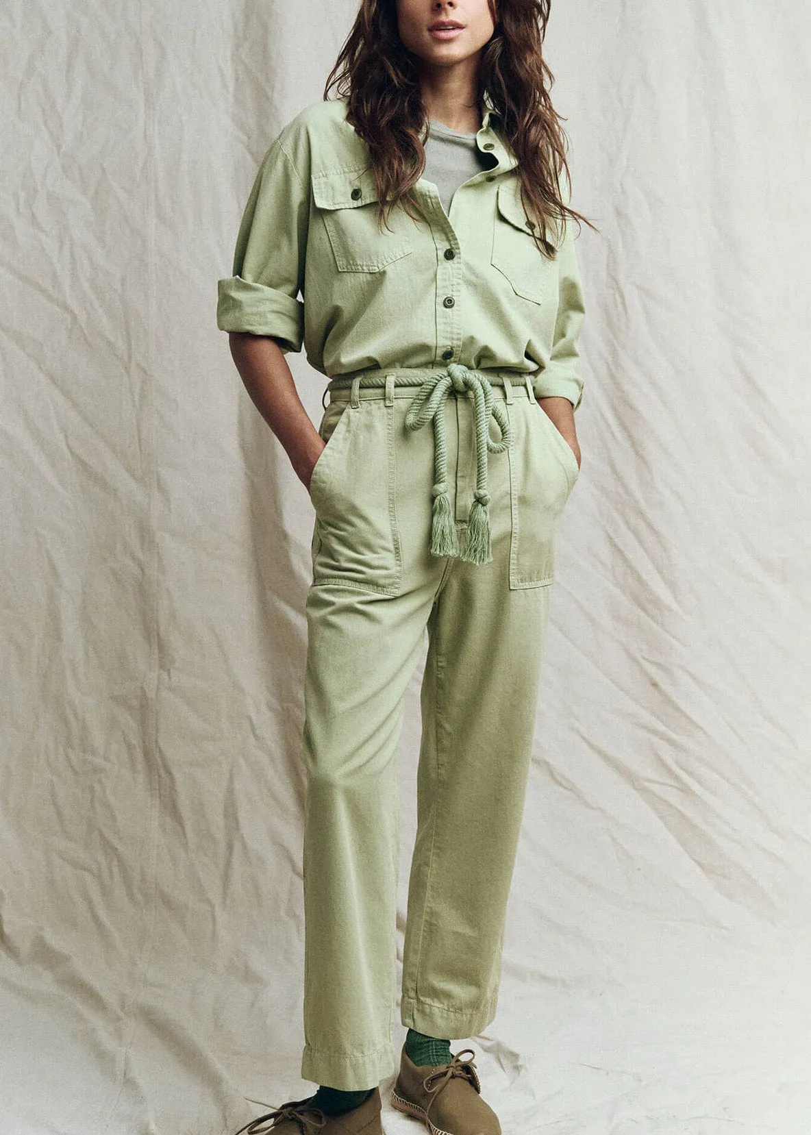 The Great Voyager Pant in Washed Sweetgrass