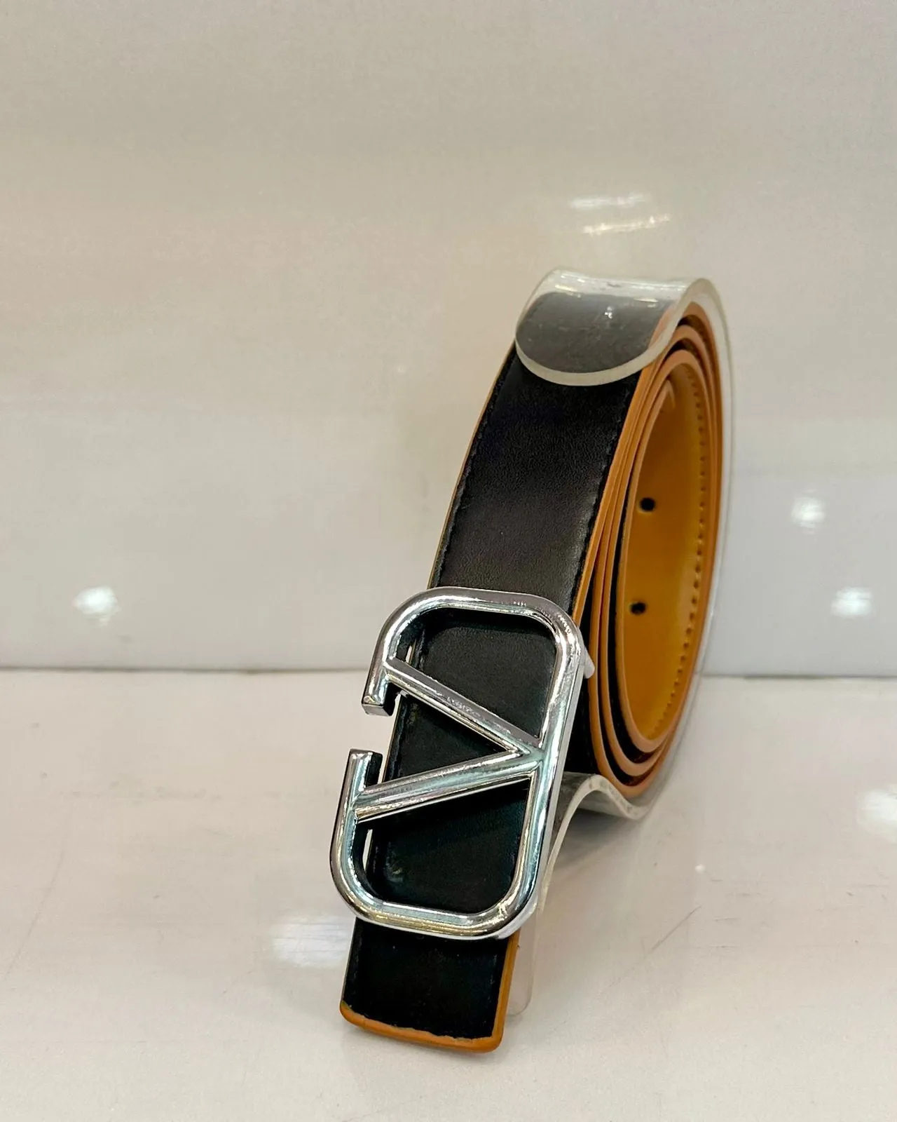 Valentino Belt Silvery (2)