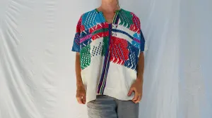 Vintage Guatemalan Huipil. San Juan Sacatepequez.
