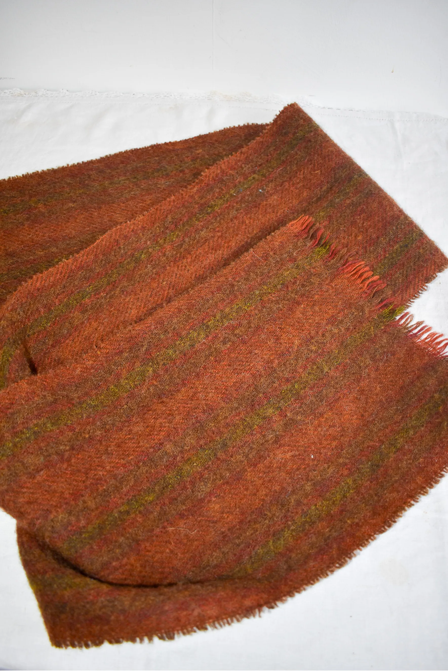 Vintage wool scarf