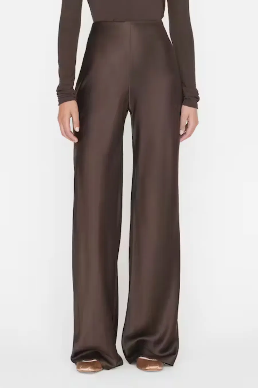 Wide Leg Pull On Pant Expresso